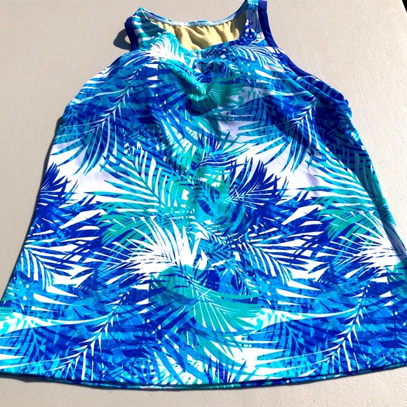 Swimsuits for All Women’s Swimsuit Bathing Suit High Neck Bikini Tankini L 14 - Picture 1 of 9